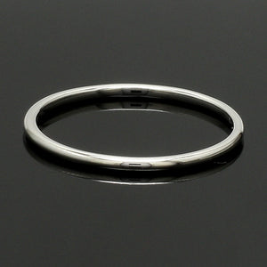 Classic 1.25mm Platinum Wedding Ring for Women SJ PTO 222-A