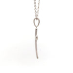 Load image into Gallery viewer, Plain Platinum Cross Pendant with Matte Finish JL PT P 243-A   Jewelove
