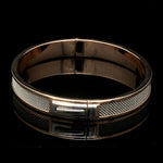 Load image into Gallery viewer, Men of Platinum | 8mm Bracelet with Rose Gold for Men JL PTB 1237
