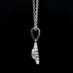 Load image into Gallery viewer, Platinum with Diamond Pendant Set for Women JL PT P 2448
