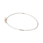 Load image into Gallery viewer, Evara Platinum Rose Gold Diamond Bracelet for Women JL PTB 1284
