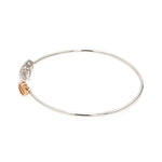 Load image into Gallery viewer, Evara Platinum Rose Gold Diamond Bracelet for Women JL PTB 1286
