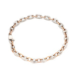 Load image into Gallery viewer, 5.25mm Platinum &amp; Rose Gold Bracelet for Men JL PTB 1278
