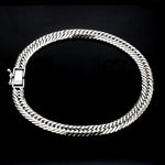 Load image into Gallery viewer, 6mm Japanese Platinum Cuban Bracelet for Men JL PTB 1176-A
