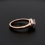 Load image into Gallery viewer, 18K Rose Gold Ring with Pink Diamond for Women JL AU 100   Jewelove.US
