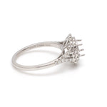 Load image into Gallery viewer, Platinum Double Halo Diamond Split Shank Mounting Ring JL PT 1268-M   Jewelove.US
