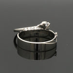 Load image into Gallery viewer, Platinum Diamond Couple Ring JL PT 1364
