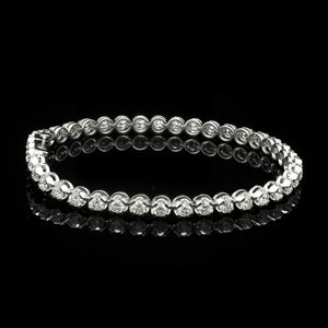 18-Pointer Diamond Tennis Bracelet JL PTB 755