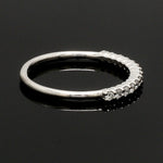 Load image into Gallery viewer, Half Eternity Diamond Ring in Platinum JL PT 1363
