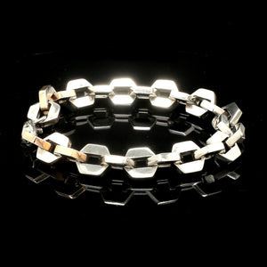 Men of Platinum | Designer Bracelet with Rose Gold for Men JL PTB 1190