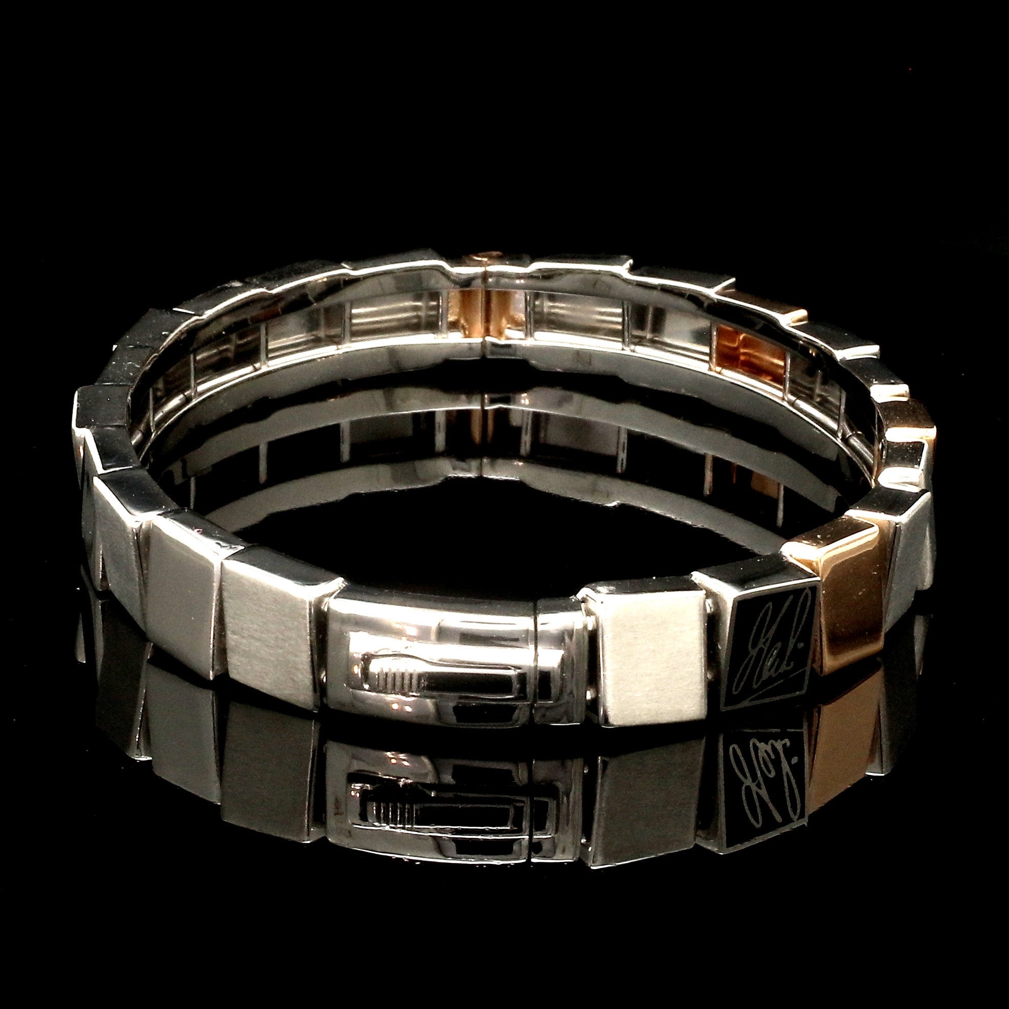 Men of Platinum | Rose Gold with Bracelet for Men JL PTB MSD 103