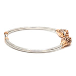 Load image into Gallery viewer, Platinum &amp; Rose Gold Jaguar Bracelet for Men JL PTB 1234
