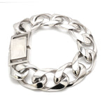 Load image into Gallery viewer, Platinum Heavy Bracelet for Men JL PTB 1183-A
