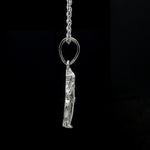 Load image into Gallery viewer, Plain Platinum Murugan Pendant JL PT Murugan-1   Jewelove.US
