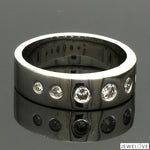 Load image into Gallery viewer, Platinum Heavy Diamond Ring for Men JL PT 1372
