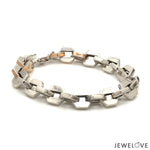 Load image into Gallery viewer, Men of Platinum | Designer Bracelet with Rose Gold for Men JL PTB 1190
