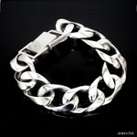 Load image into Gallery viewer, Platinum Heavy Bracelet for Men JL PTB 1183-A
