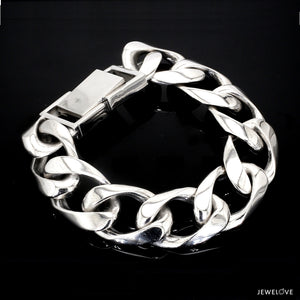 Platinum Heavy Bracelet for Men JL PTB 1183-A