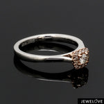 Load image into Gallery viewer, Designer Platinum Couple Rings with Diamonds JL PT 920
