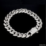 Load image into Gallery viewer, Men of Platinum | Diamond Cut Bracelet with Diamond Lock for Men JL PTB 1231
