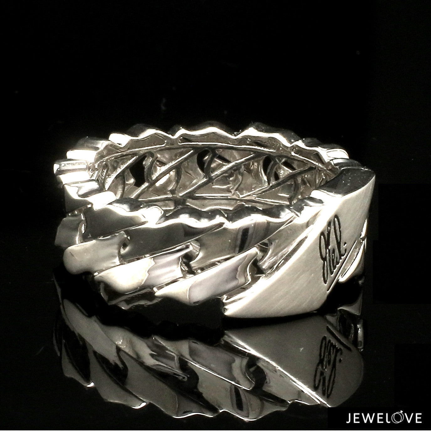 Men of Platinum | Heavy Ring for Men JL PT MSD 101