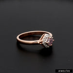 Load image into Gallery viewer, 18K Rose Gold Ring with Pink Diamond for Women JL AU 100   Jewelove.US
