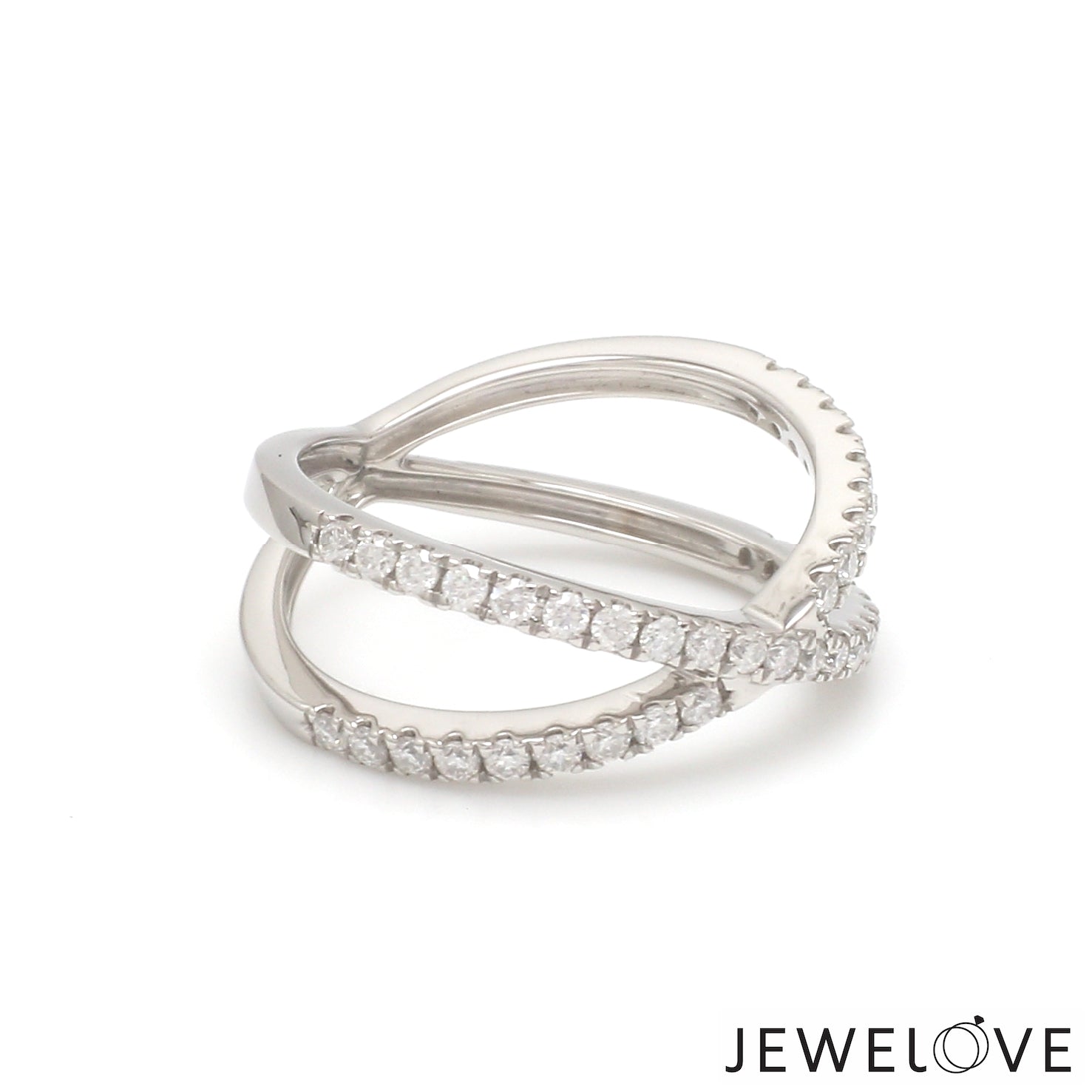 Platinum Diamond Ring for Women JL PT 1314   Jewelove