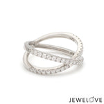 Load image into Gallery viewer, Platinum Diamond Ring for Women JL PT 1314   Jewelove
