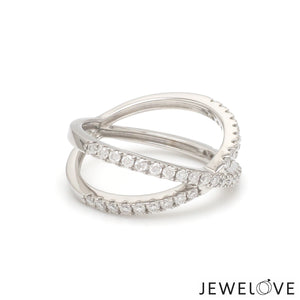 Platinum Diamond Ring for Women JL PT 1314   Jewelove