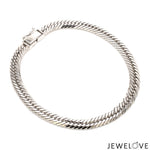 Load image into Gallery viewer, 6mm Japanese Platinum Cuban Bracelet for Men JL PTB 1176-A
