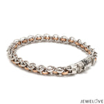 Load image into Gallery viewer, Men of Platinum | Rose Gold with Bracelet for Men JL PTB MSD 104
