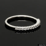 Load image into Gallery viewer, Half Eternity Diamond Ring in Platinum JL PT 1363
