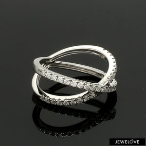 Platinum Diamond Ring for Women JL PT 1314   Jewelove