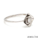 Load image into Gallery viewer, Platinum Single Diamond Ring for Women JL PT 1358
