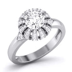 Load image into Gallery viewer, 30-Pointer Solitaire Designer Platinum Diamond Ring  for Women JL PT 8052
