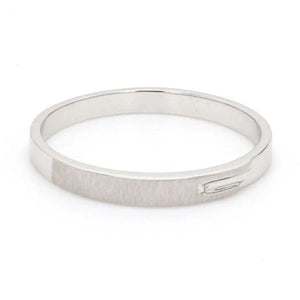 Price Point Plain Platinum Love Bands JL PT 234