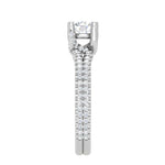 Load image into Gallery viewer, 1-Carat Solitaire Diamond Split Shank Platinum Ring JL PT RP RD 182-C
