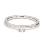 Load image into Gallery viewer, 16 Pointer Classic 4-Prong Platinum Solitaire Ring JL PT 669
