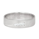 Load image into Gallery viewer, 4 Diamond Platinum Band for Men JL PT 476
