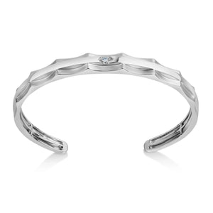 Men of Platinum | Diamond Open Bracelet for Men JL PTB 803