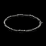 Load image into Gallery viewer, Japanese Platinum with Diamond Cut Balls Bracelet for Women JL PTB 1070
