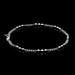 Load image into Gallery viewer, Japanese Platinum with Diamond Cut Balls Bracelet for Women JL PTB 1070
