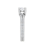 Load image into Gallery viewer, 50-Pointer Solitaire Diamond Split Shank Platinum Ring JL PT RP RD LG G 182
