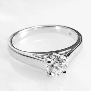 0.50 cts. Diamond Solitaire Engagement Ring for Women BSJ 28