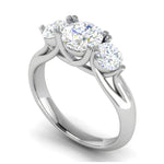 Load image into Gallery viewer, 90-Pointer Solitaire Platinum Diamond Ring JL PT R3 RD 120-B
