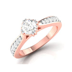 Load image into Gallery viewer, 1-Carat 18K Rose Gold Solitaire Ring JL AU G 107R-C   Jewelove.US
