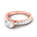 Load image into Gallery viewer, 1-Carat 18K Rose Gold Solitaire Ring JL AU G 107R-C   Jewelove.US
