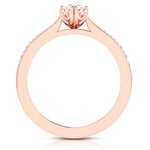 Load image into Gallery viewer, 1-Carat Lab Grown Solitaire 18K Rose Gold Ring JL AU LG G-107R-C   Jewelove.US
