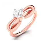 Load image into Gallery viewer, 1.50-Carat Lab Grown Solitaire 18K Rose Gold Ring JL AU LG G-112R-D   Jewelove.US
