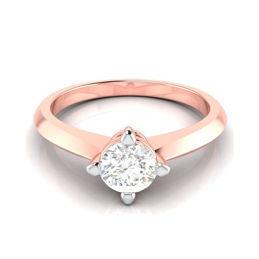 2-Carat Lab Grown Diamond Solitaire 18K Rose Gold Ring JL AU LG G-121R-F   Jewelove.US